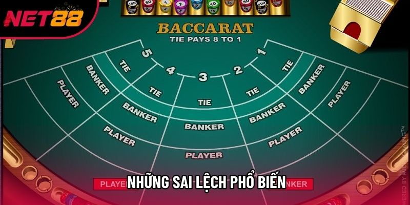 Những sai lệch phổ biến Những sai lệch phổ biến